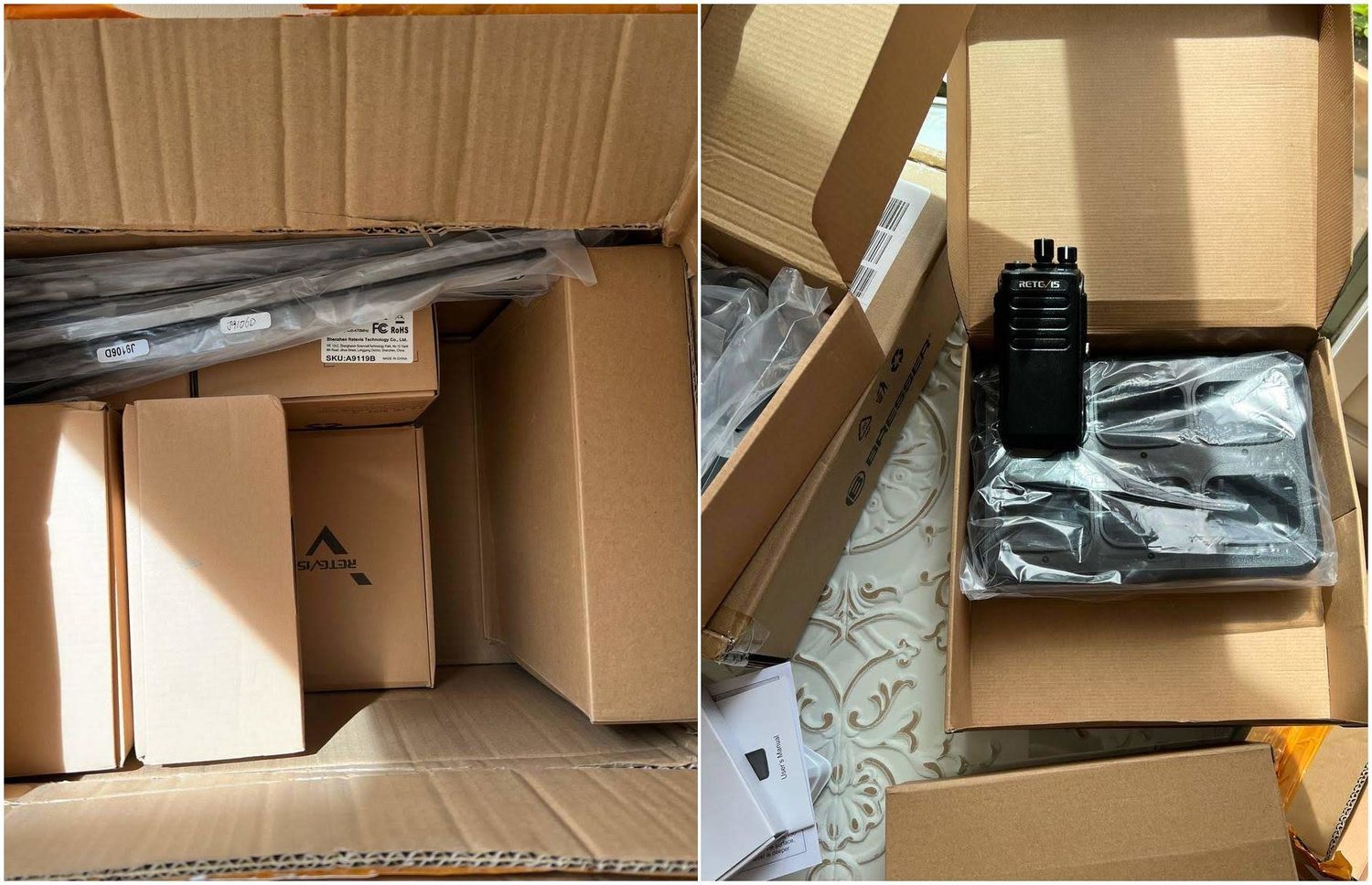 Equipment delivered to Netherlands