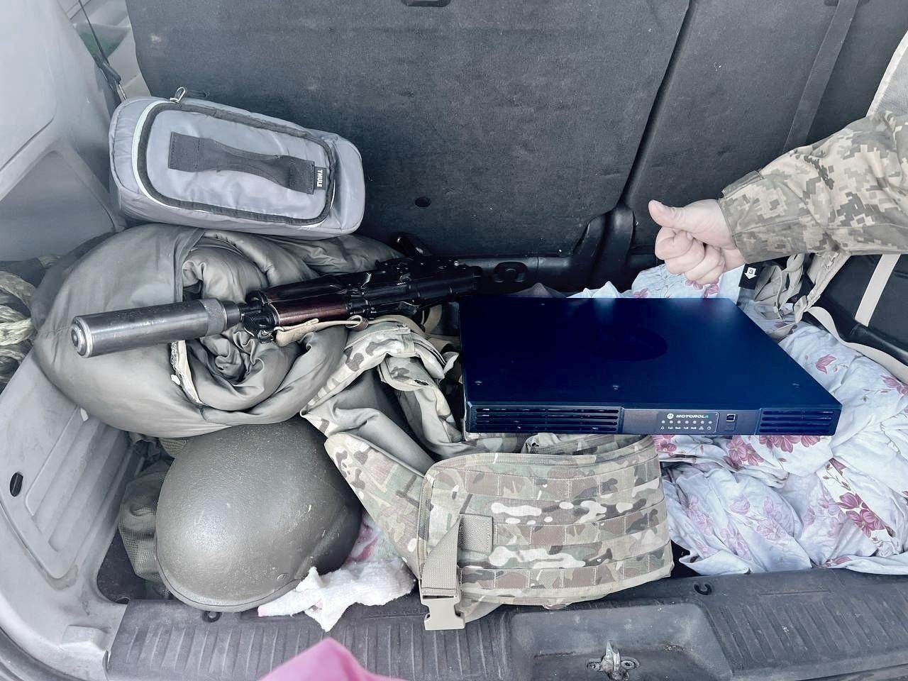 Repeater was handled to the soldiers