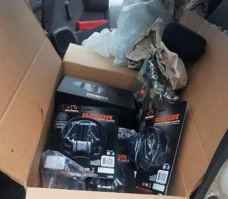 Soldiers received our package