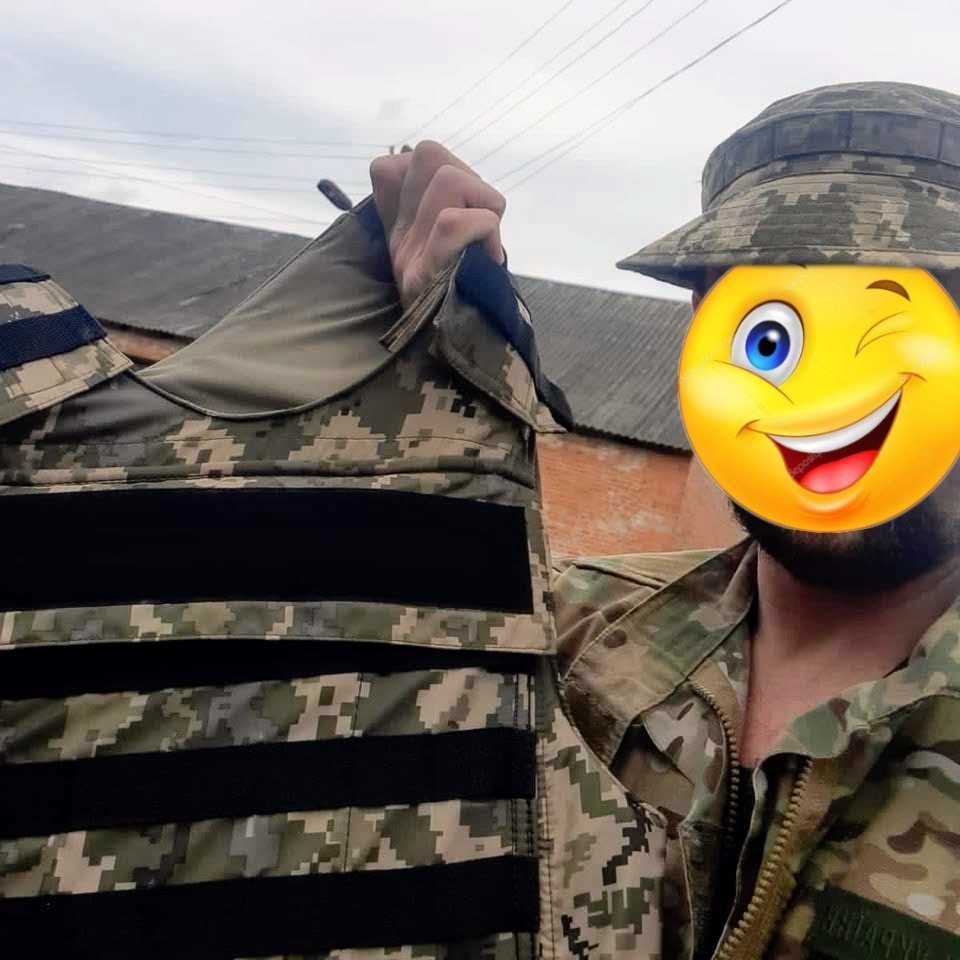Soldier with our bulletproof vest π‘οΈ